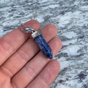 Sodalite pendulum